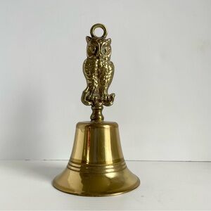 Brass owl bell